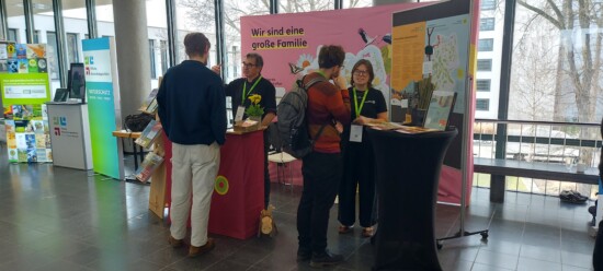 Der DNT-Stand 2026 der Stiftung Nationale Naturlandschaften. © NNL