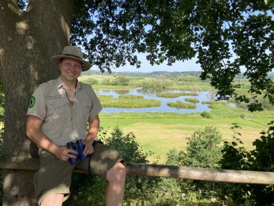 Ranger Patric Heintz. © Naturwacht Saarland